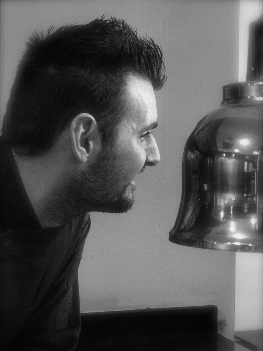 Portrait de Fabien Morreale en cuisine